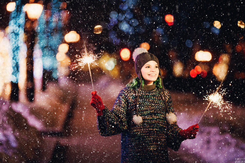 12 крутых идей для новогодней фотосессии