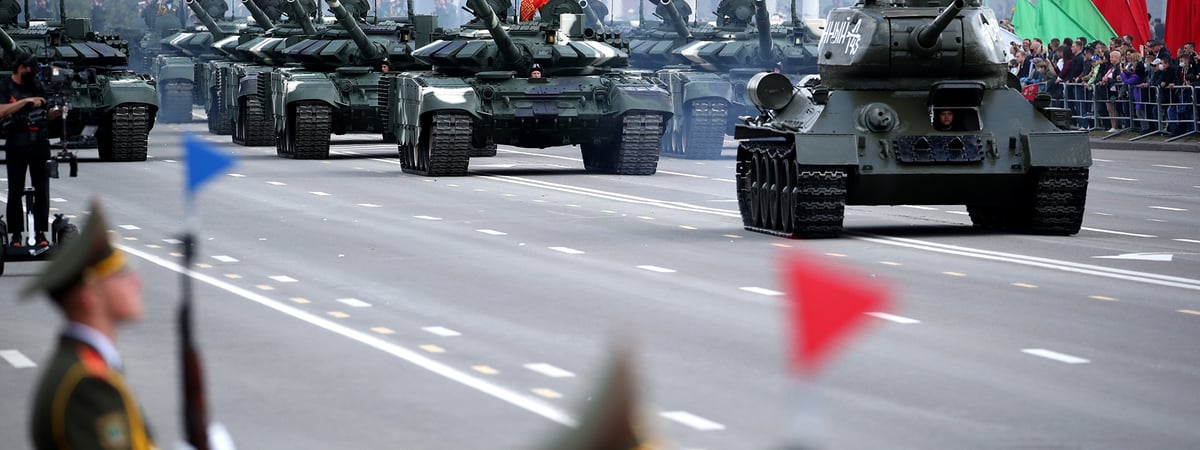 Празднование 9 Мая в областных центрах и Минске