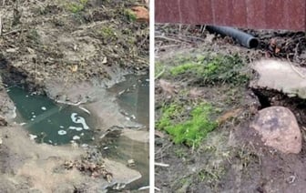 Соседский конфликт в Каменецком районе из-за слива воды