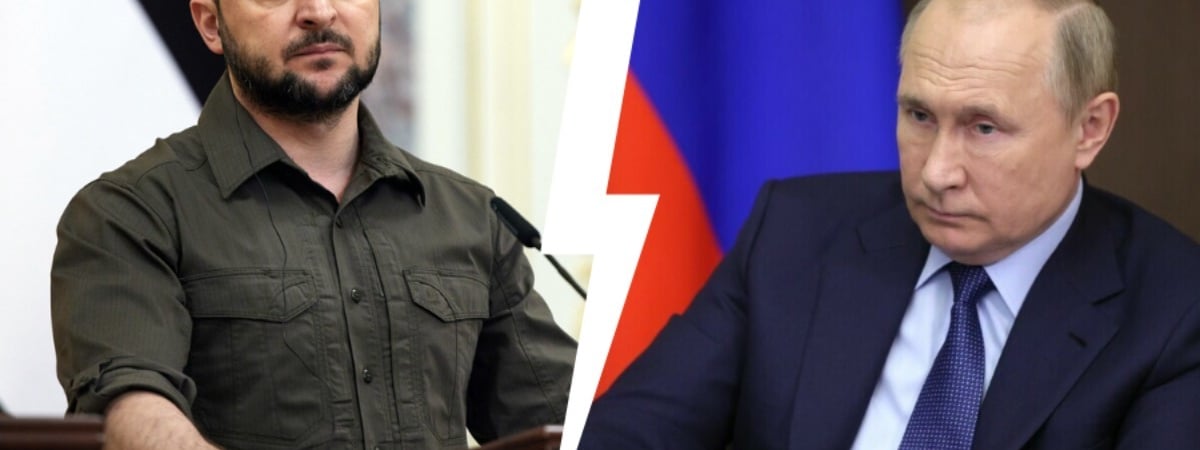 «Неонацист» и «больное существо» — Путин и Зеленский заочно вступили в спор