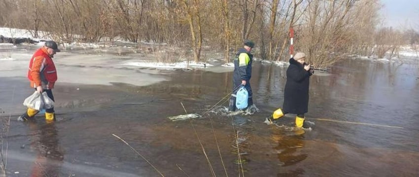 Некоторые дороги затапливает в Беларуси