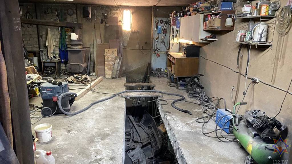 При пожаре в Бресте пострадал мужчина