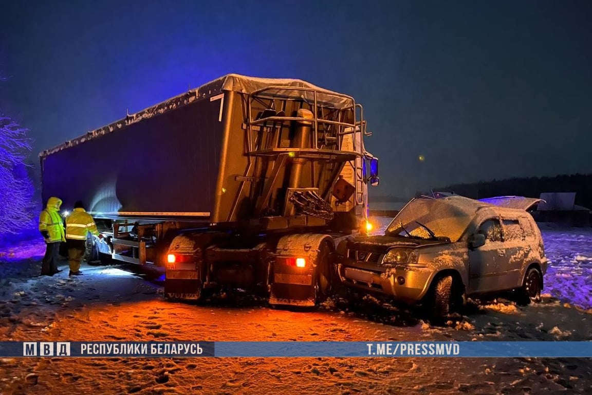 Смертельное ДТП в Витебском районе. Фото ГАИ