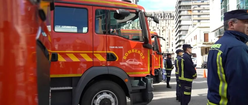 Десять пожилых людей погибли при пожаре в уругвайском доме престарелых.