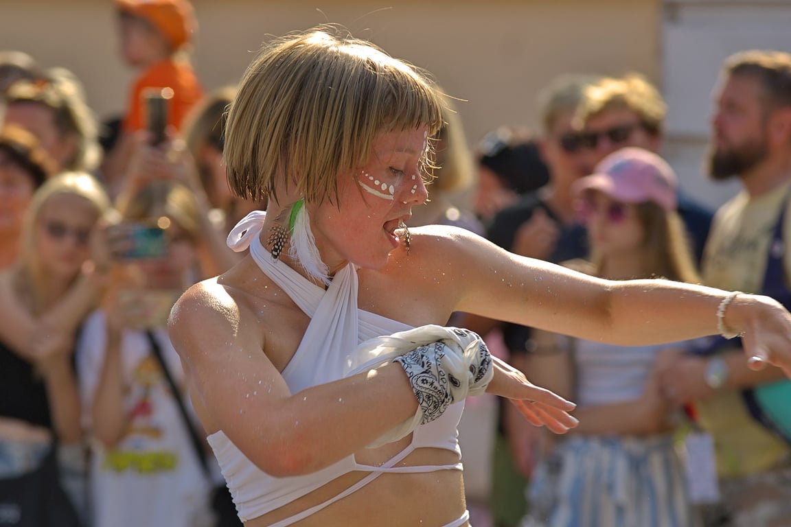Фестиваль самбы впервые прошел в рамках Международного фестиваля искусств «Славянский базар в Витебске». Фото Сергея Серебро