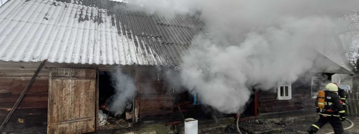 В Свислочском районе сгорел дом — погибла женщина