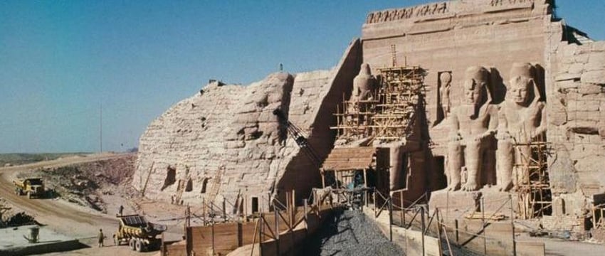 Перенос храмов Абу-Симбел: история спасения от затопления