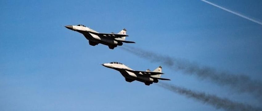 Два истребителя МиГ-29 подняли в небо из-за неопознанного летающего объекта в Сербии
