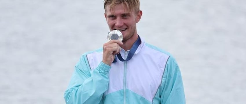 Белорусский гребец Золотой завоевал серебро на Олимпиаде-2024