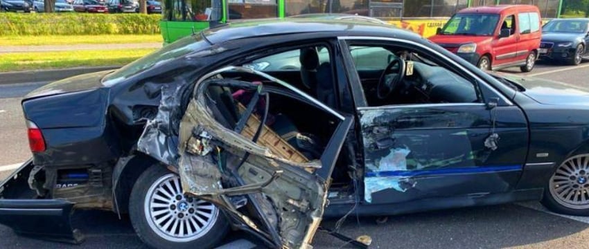 Пьяный водитель врезался в автобус: опасная авария в Бресте