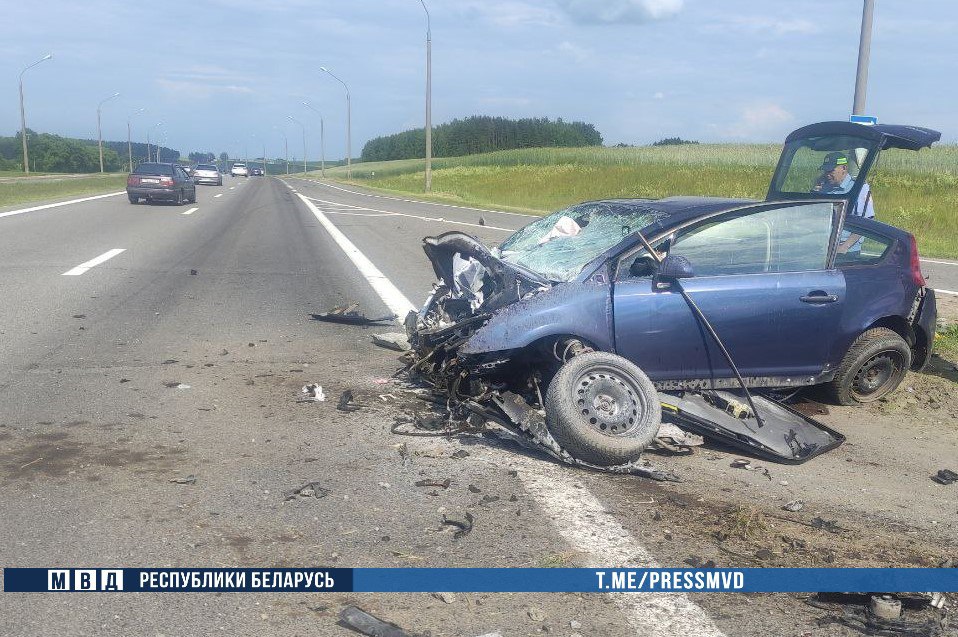 Страшная авария под Смолевичами: двое погибших