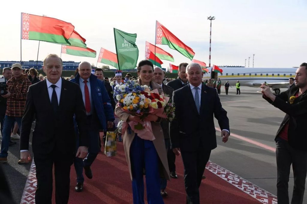 Марина Василевская вернулась в Беларусь