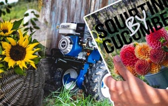 Белорусская ферма цветов на обложке Vogue