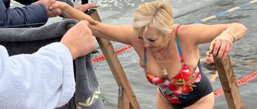 Зимний заплыв Бресте