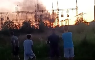 Подробности пожара на электрической подстанции в Барановичах
