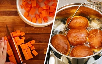 Что еще приготовить из тыквы? Пончики! Этот сладкий рецепт будут просить все знакомые — Полезно