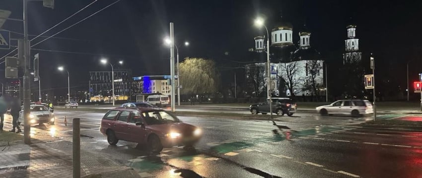 В Бресте водитель Ford сбил 77-летнего пешехода