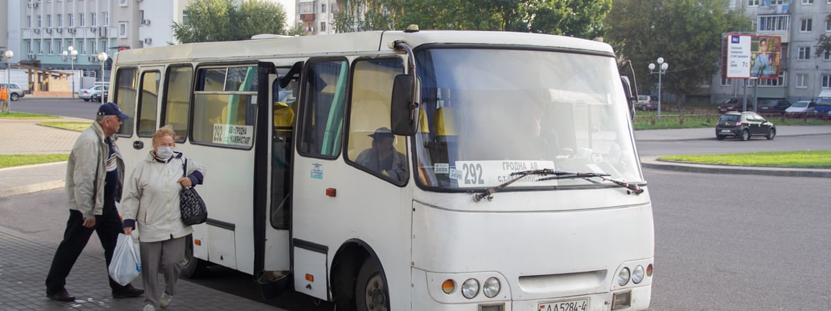 Как будут курсировать пригородные автобусы в Гродно в большие выходные