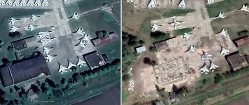 ВС России ударили по аэродрому в Хмельницкой области, где ждут истребители F-16