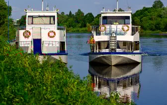 Отсутствие навигации теплоходов в Витебске