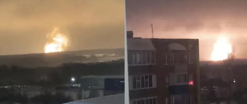 Названа причина мощного взрыва под Ижевском
