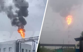 На одном из крупнейших НПЗ России в Омске произошел взрыв — Видео
