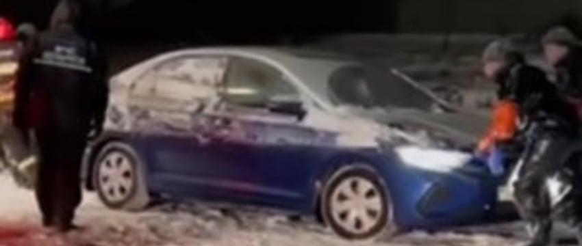 Навигатор завел белоруса прямо под воду