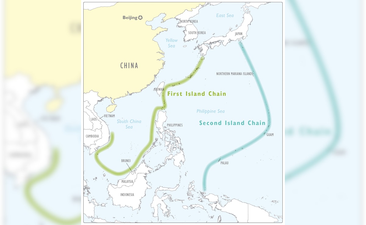 The First Island Chain is the first line of defence for the US