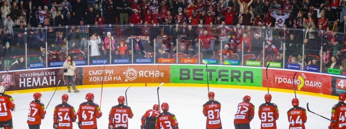 Завершили год победой — хоккеисты «Немана» крупно обыграли «Витебск»