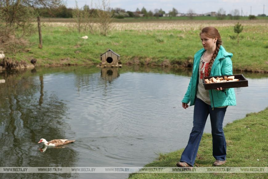 Многодетные супруги наладили деревенский быт и приручили нутрий. Репортаж из Брестской области