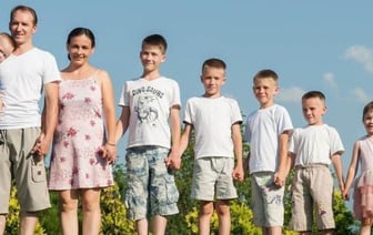 Многодетных семей стало в два раза больше на Брестчине