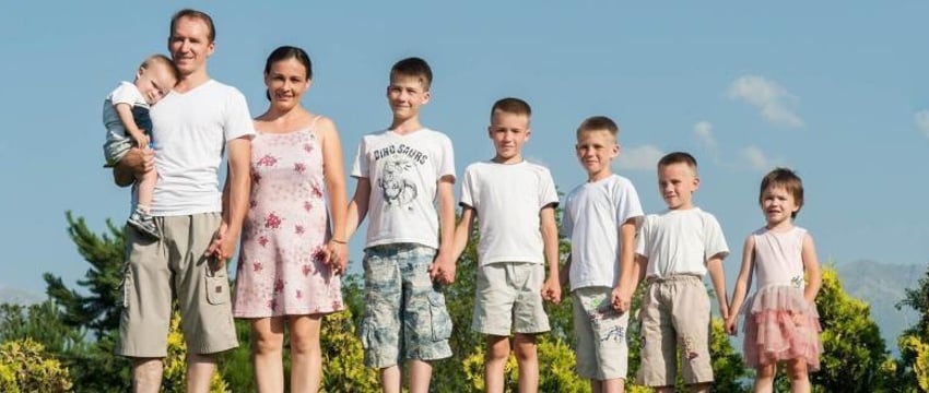 Многодетных семей стало в два раза больше на Брестчине