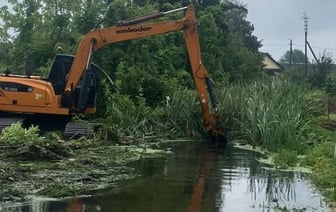 Мотоль подтопило, ведутся работы по спуску воды (Ивановский район)