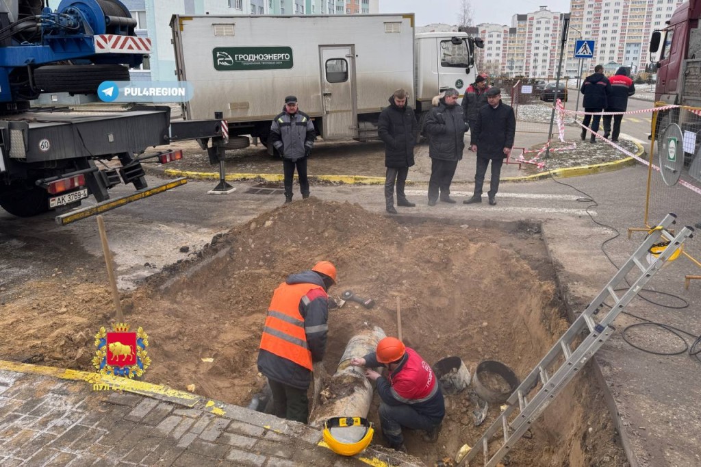 Детсад, магазины и жилые дома остались без отопления в Гродно