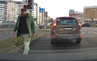 Конфликт на дороге: пешеход-водитель устроил разборки. Что стало причиной?