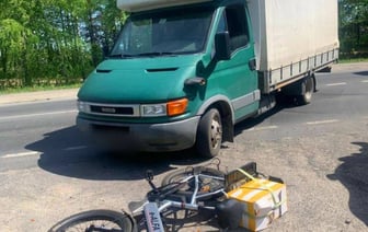 ДТП в Пинском районе: грузовик сбил велосипедиста