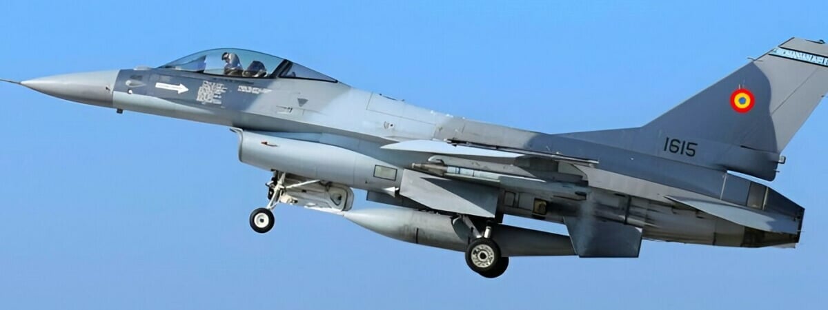 В Украине разбился один из первых F-16