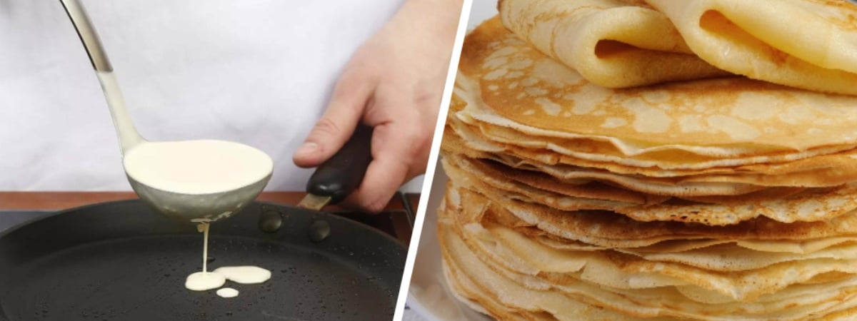 Почему тесто для блинов прилипает к сковородке? Зная этот бабушкин трюк, вы больше никогда не столкнетесь с проблемой — Полезно