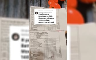 «Как жить за эти деньги?» — Экс-работница Витебского завода радиодеталей показала свои расчетники. Сколько там? — Видео