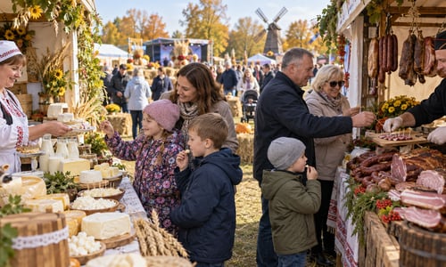 Волковысские предприятия представили продукцию на областных Дожинках