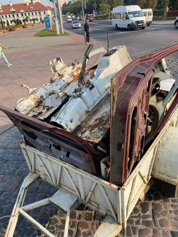 Мужчина вез металлом в пункт сдачи. Инспектор остановил, груз изъяли, назначена проверка