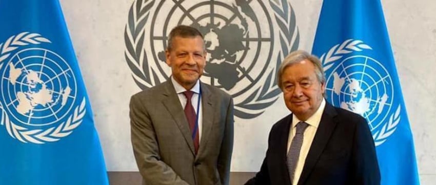 Рыбаков рассказал генсеку ООН про украинские беспилотники над Беларусью