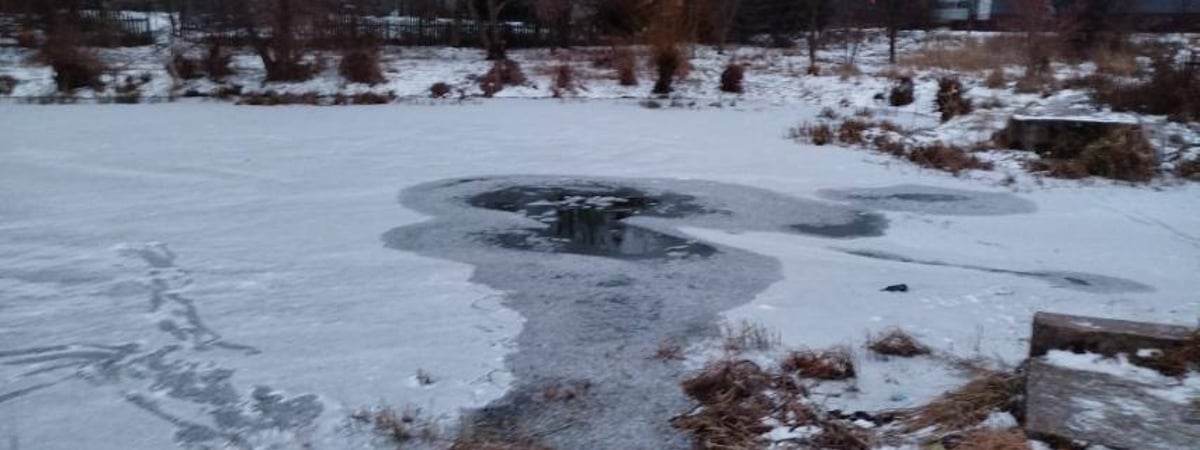 В Сморгони 9-летний мальчик провалился под лед