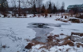 В Сморгони 9-летний мальчик провалился под лед