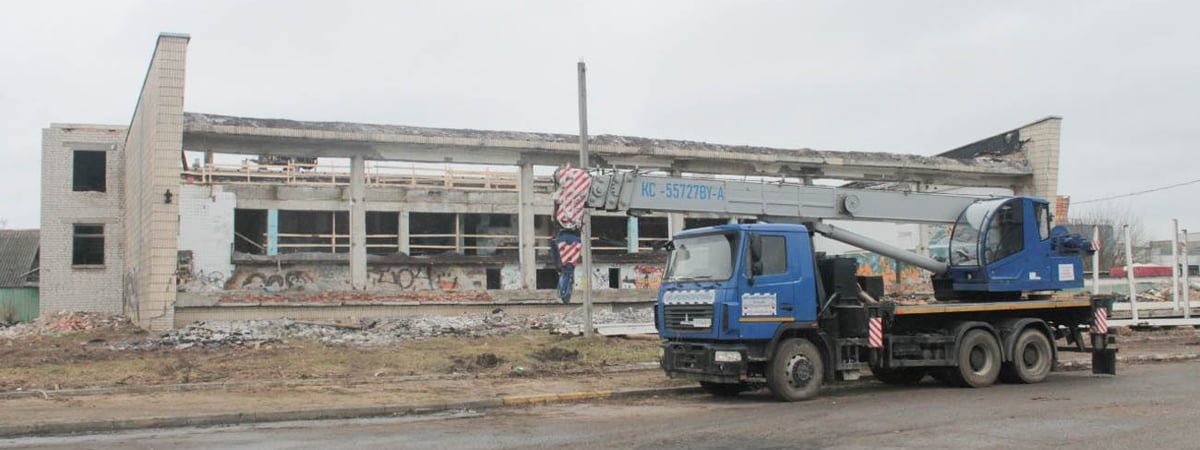 В Гродно началась реконструкция бассейна «Лазурный»