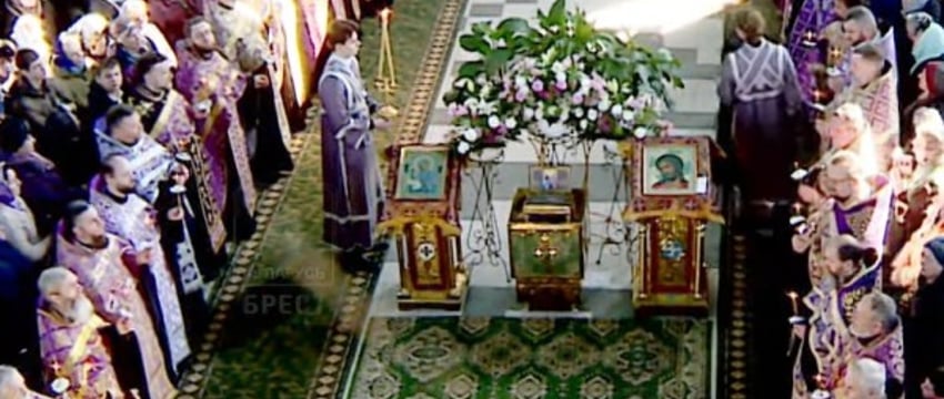 В Брест прибыла святыня