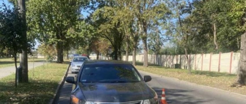 В Бресте Honda сбила пешехода