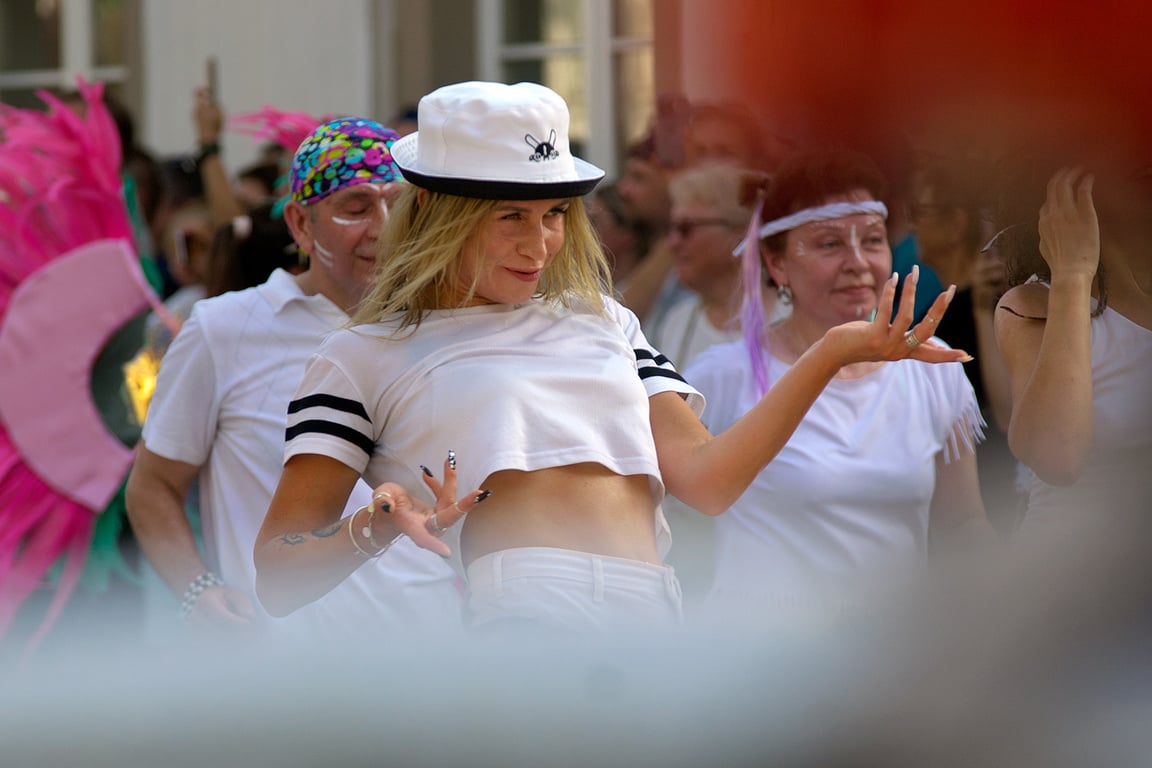 Фестиваль самбы впервые прошел в рамках Международного фестиваля искусств «Славянский базар в Витебске». Фото Сергея Серебро