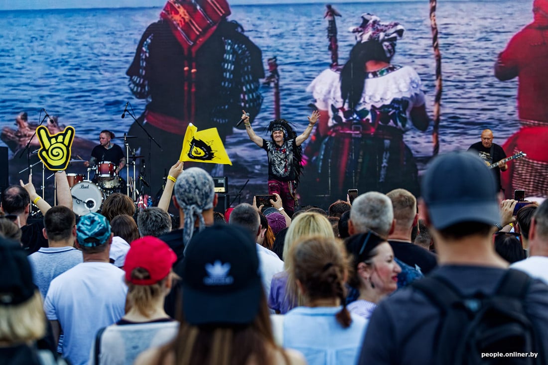 Более 20 тысяч зрителей собрал рок-фестиваль «Солнцестояние» в Пружанах