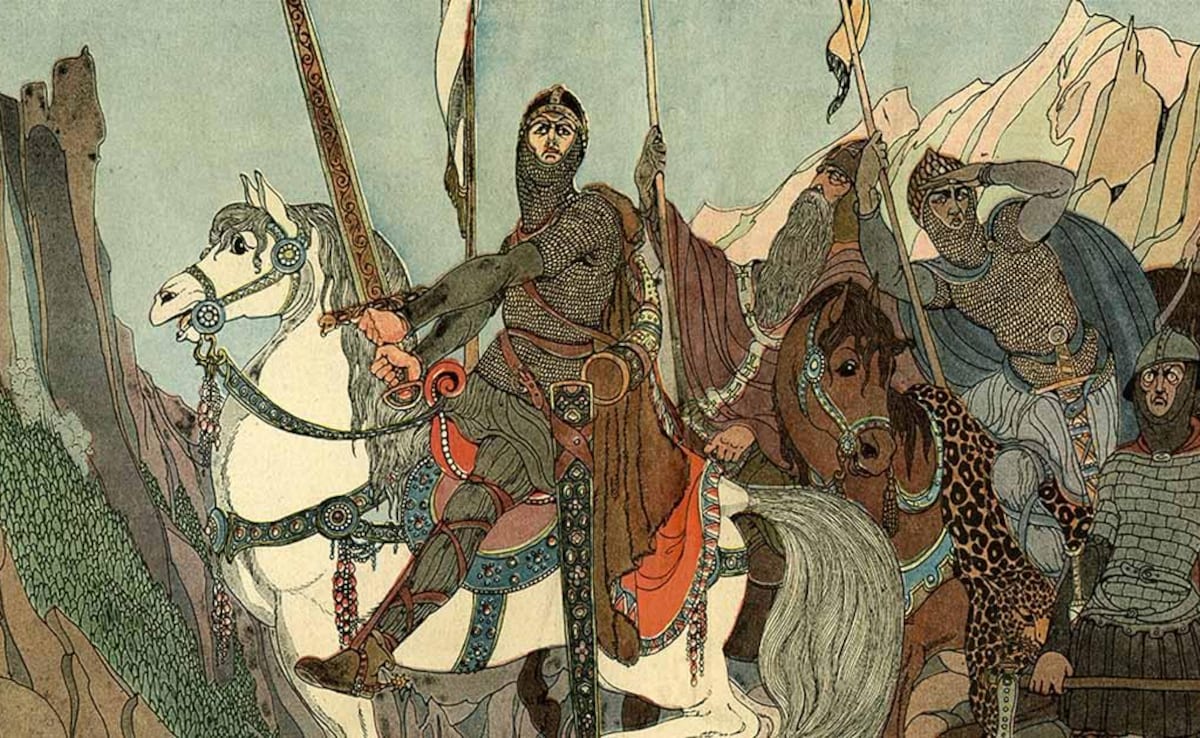 Knight Roland with his sword at the Battle of Roncevaux Pass (Photo Credit: ancient-origins.net)
